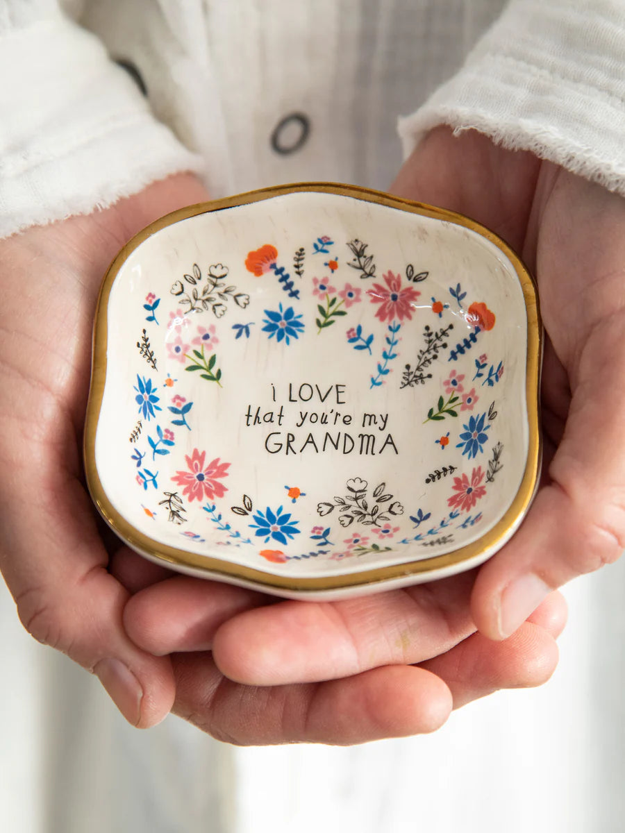 Antiqued Trinket Bowl