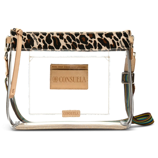 Clear Mona Midtown Crossbody