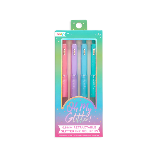 4 Glitter Gel Pens