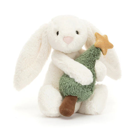 JC Bashful Bunny With Christmas Tree