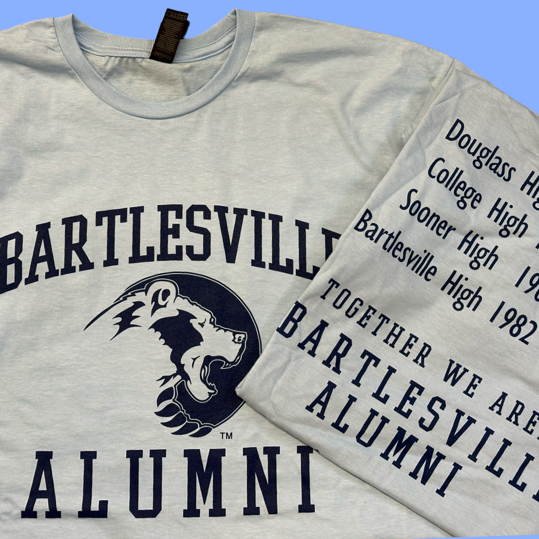 Columbia Blue Bartlesville Alumni Tee