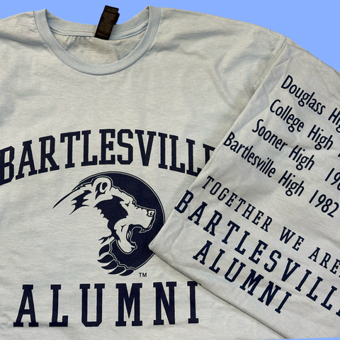 Columbia Blue Bartlesville Alumni Tee