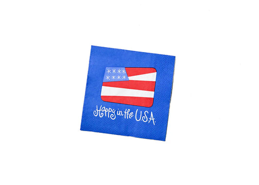 Flag Cocktail Napkins Set of 20