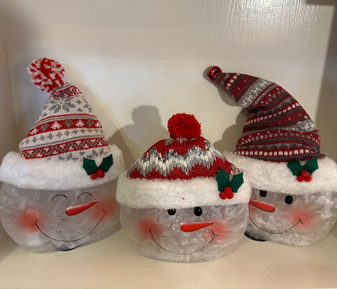 Get Your Merry On  Pre-Lit Snowmen Lights C-23
