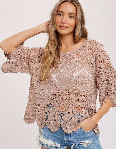 Crochet Lace Top