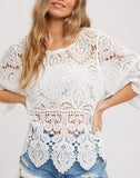 Crochet Lace Top