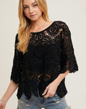 Crochet Lace Top