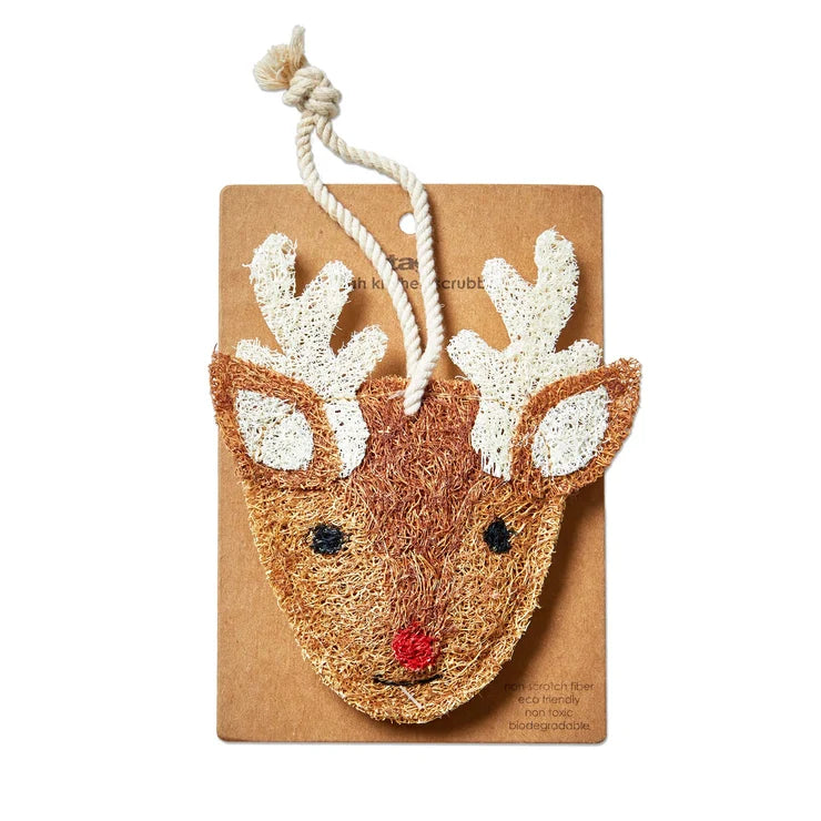 C-26 Christmas Loofah Scrubber ( Assorted )
