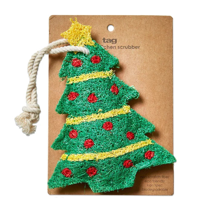 C-26 Christmas Loofah Scrubber ( Assorted )