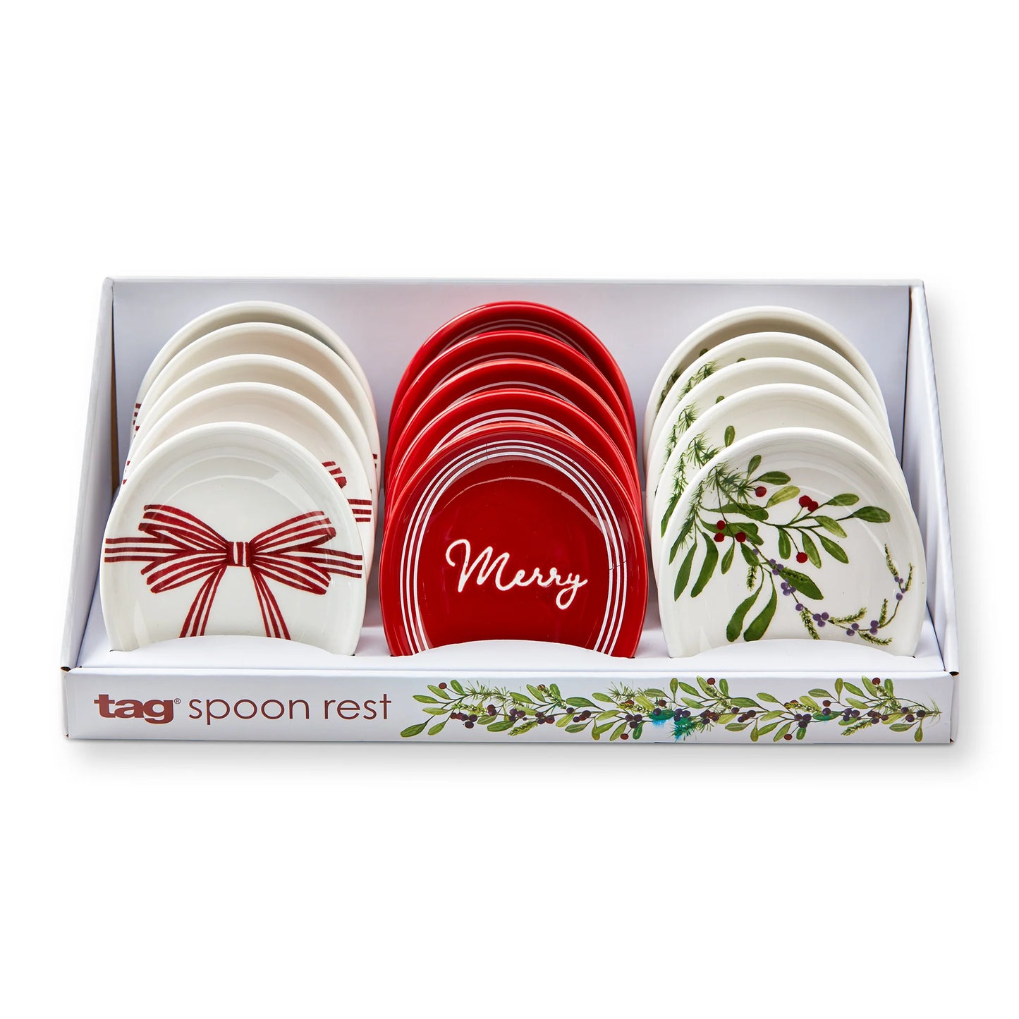 C-26 Winter Berries Spoon Rest