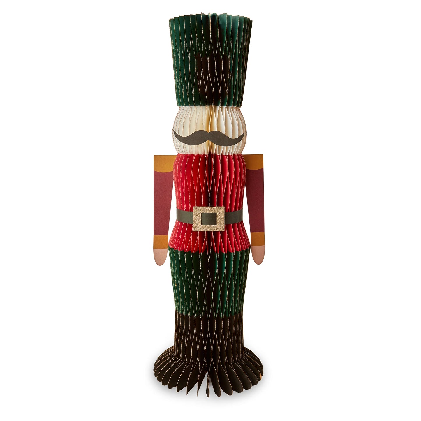 C-26 Honeycomb Paper Nutcracker Decor