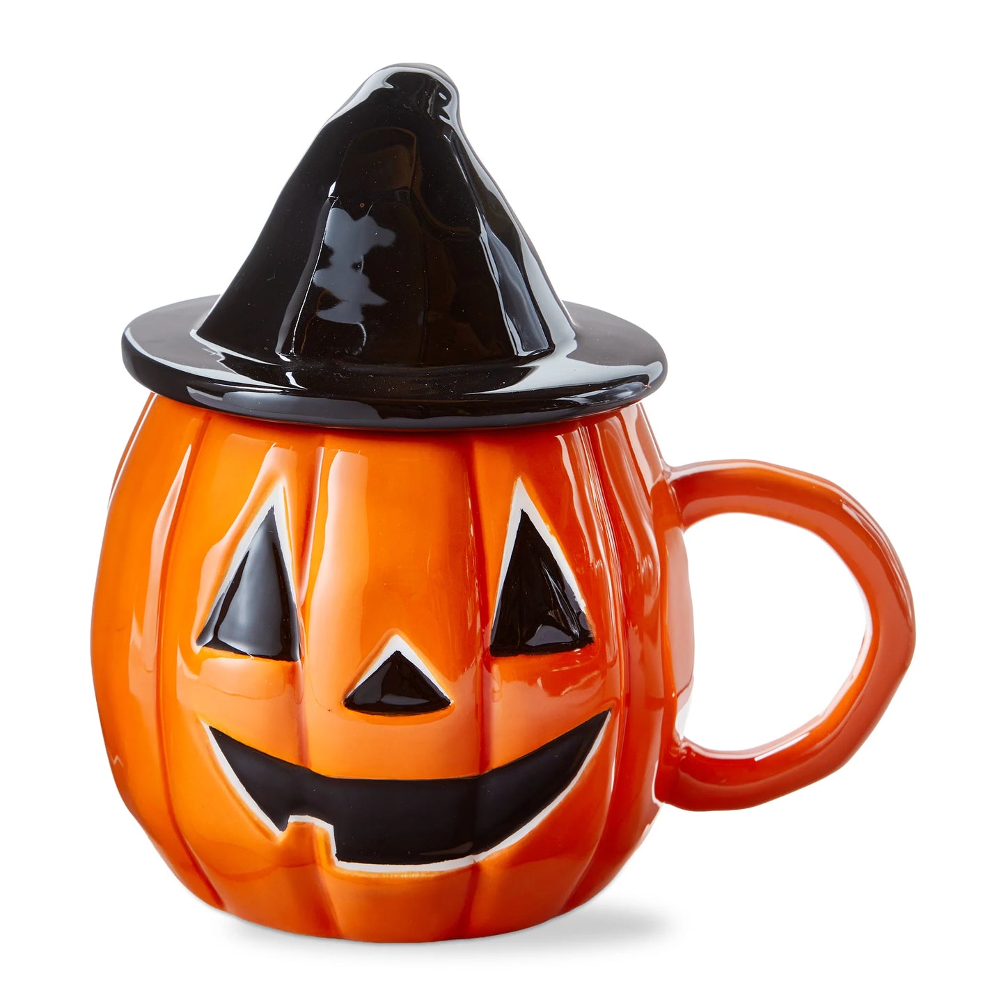 H-26 Jack-O-Lantern Lidded Mug