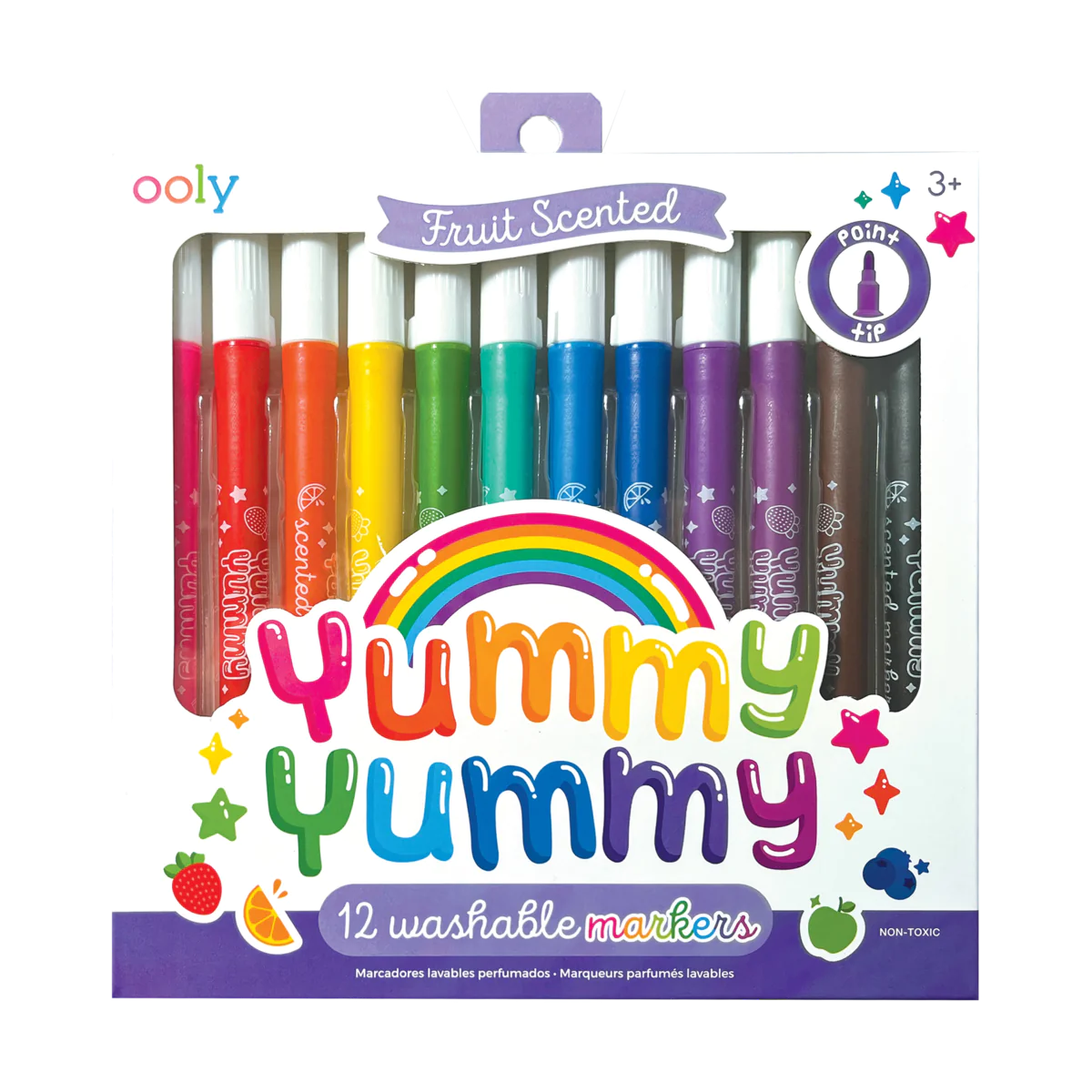12 YY Scented Markers