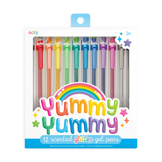 12 YY Scented Glitter Pens
