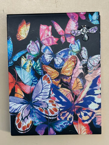 Enchanted Green Butterfly Notepad Brighton