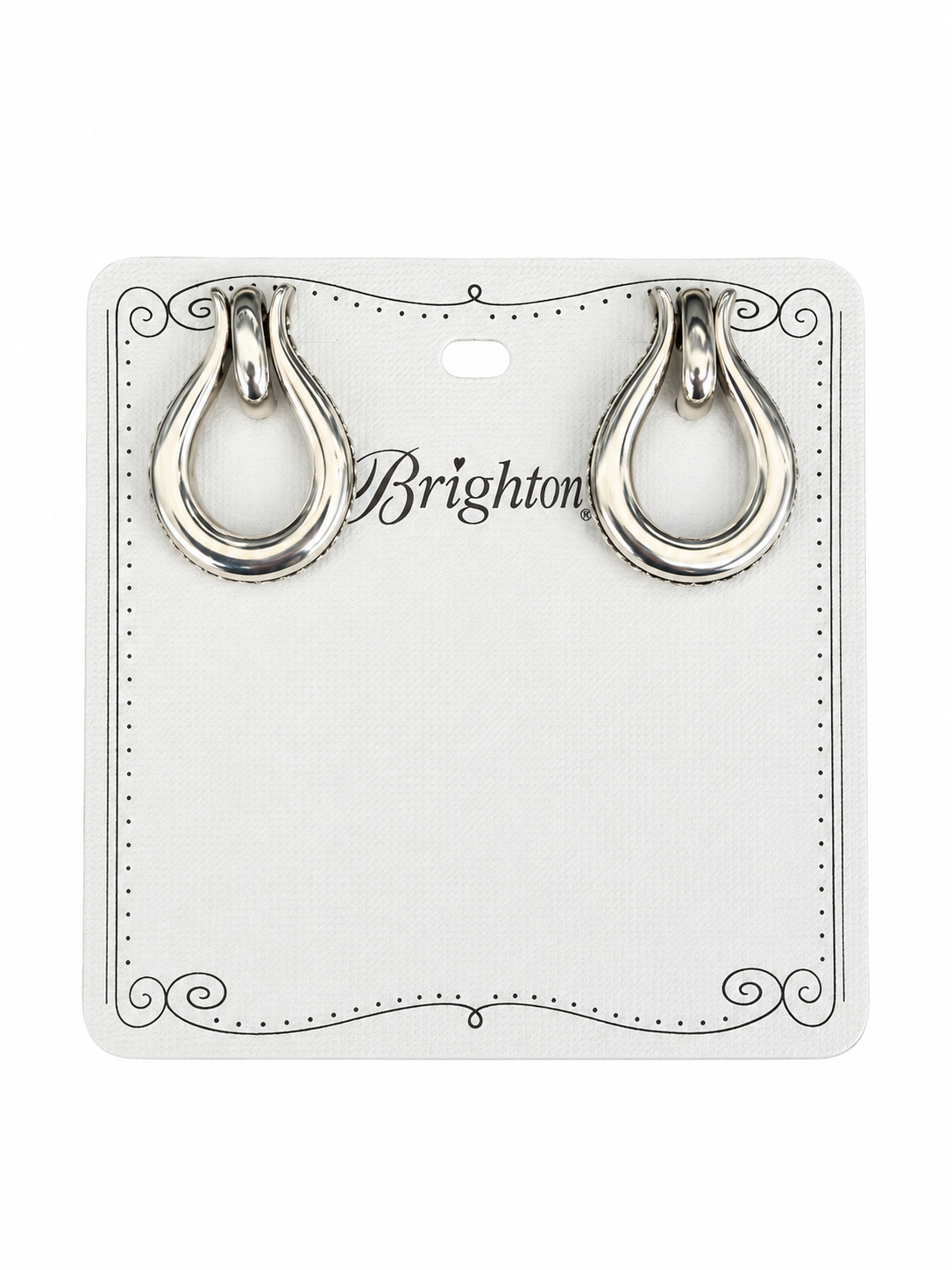JA0382 Pretty Tough Arch Bold Post Drop Earrings