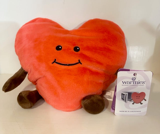 Warmies Microwavable Red Heart Stuffed Plush Toy – Moxie On Second