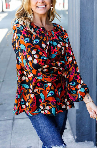 Azucena Floral Top- Retro Purpose