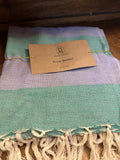 Woven Cotton Slub Throw  60"L x 50"W