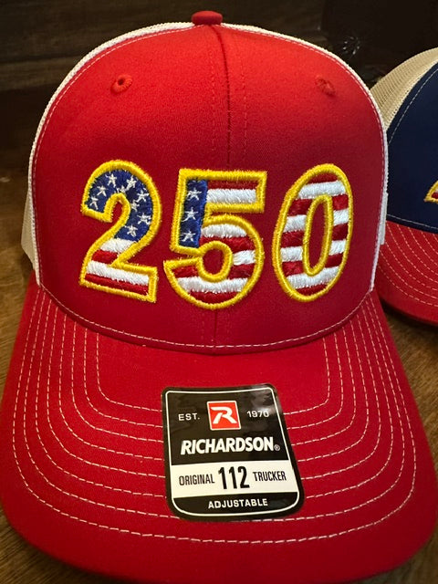 Patriotic 250 Year Anniversary  Hat
