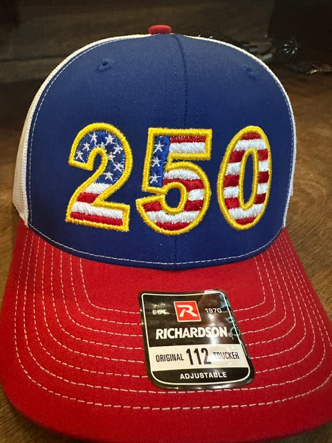 Patriotic 250 Year Anniversary  Hat