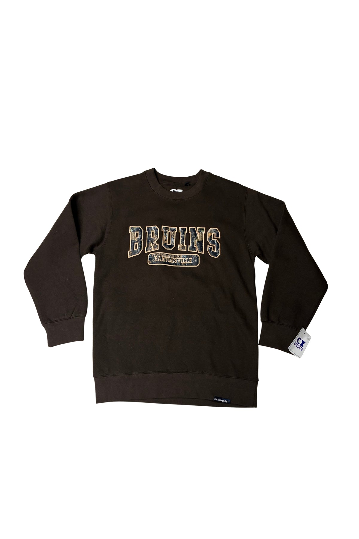 Bartlesville Bruin Sports  Crew Neck Sweatshirt
