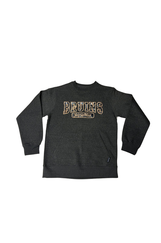 Bartlesville Bruin Sports  Crew Neck Sweatshirt