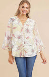 The Tropical Days Top- Retro Purpose