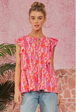 The Kelli Ann Top- Retro Purpose