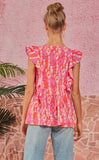 The Kelli Ann Top- Retro Purpose
