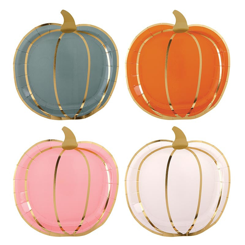 F-26 Foil Shaped Paper Plates 8ct.
