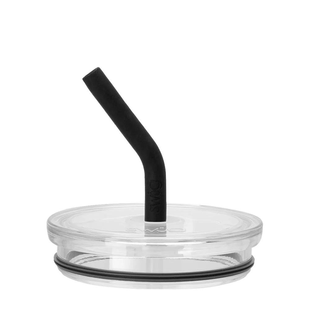 STRAW LID X-Large | Clear + Black