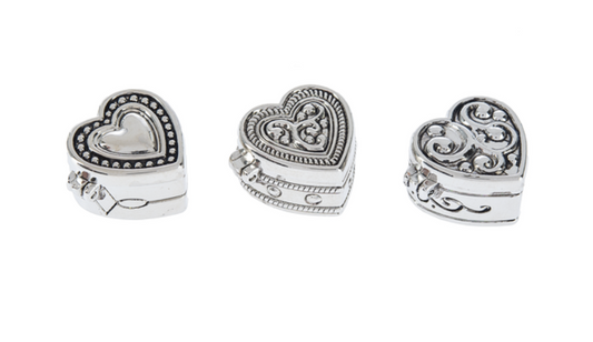 Angels in My Heart Prayer Box Charm