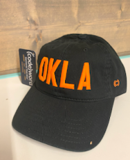 ( Code ) Word Dad Hats ( OKLA ) Black / Orange