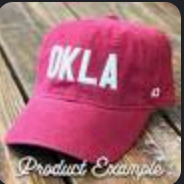 ( Code ) Word Dad Hats ( OKLA ) Crimson