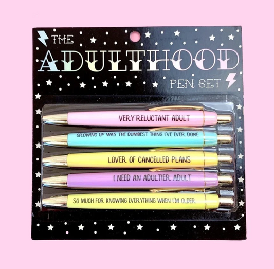 Adulthood Pen Set 5pc.