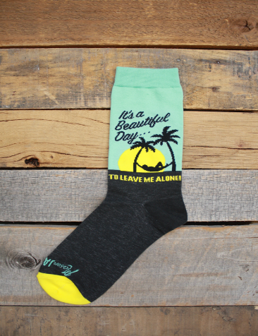 Mason Jar Label Socks  ( Assorted )