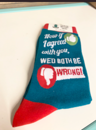 Mason Jar Label Socks  ( Assorted )