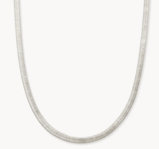 Kassie Chain Necklace in Silver*