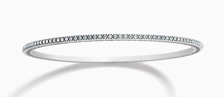 Meridian Thin Bangle   JF9311*