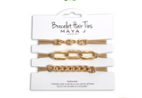 Bracelet Hair Tie ( Assorted Designs ) Oprah's Favorite Things