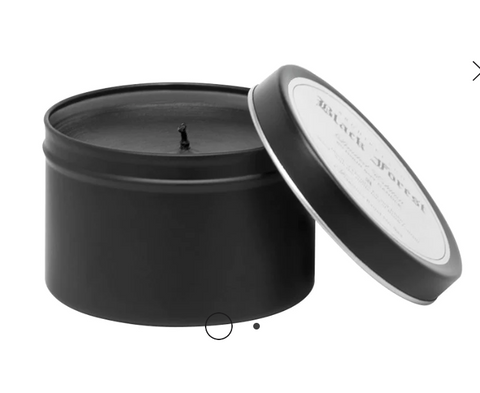 Black Forest Travel Tin Candle