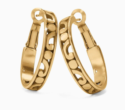 Contempo Small Hoop Earrings.  JA9905*