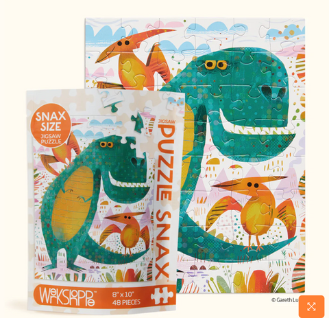 T-Rex And Friends | 48 Piece Jigsaw Puzzle
