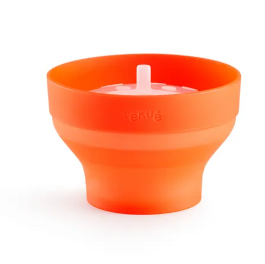 Mini Microwave Popcorn Maker ( Red )