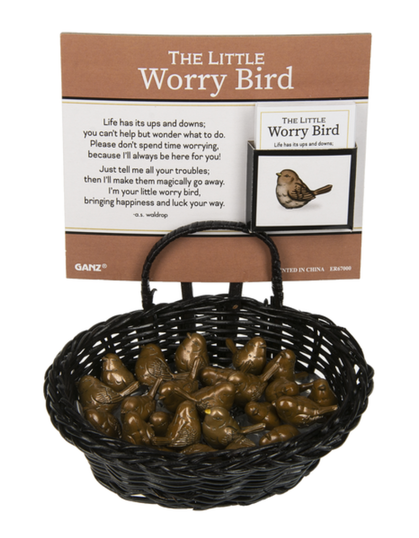 The Little Worry Bird Charm (ER67000 )