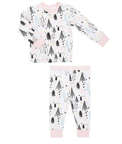 Christmas Forest Pajama Set  ( 6-12 mo. )
