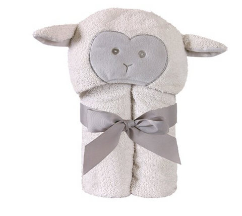Hooded Towel - Lamb