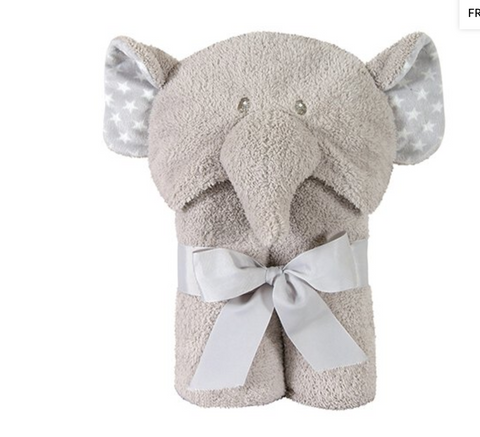 Hooded Towel - Elephant
