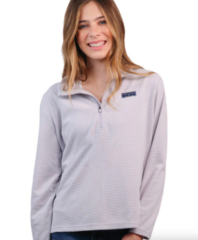 Quarter Zip Soft Lightweight Pullover ( Hazel )